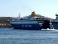 DEPARTURE OF BLUE STAR ITHAKI FROM ERMOUPOLI AT 5/10/2008