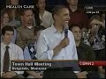 Obama Townhaller On Employees "Sitting In Cubicles On Their Butts"