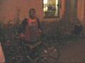 Dronken Rus op z'n fiets