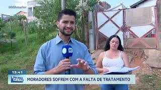 Esgoto jogado na natureza em Marília: moradores sofrem com a falta de tratamento