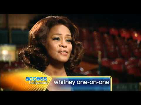 Access Hollywood - Whitney Houston Interview - Sparkle Promo 2011 - Part 1
