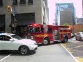 Toronto Fire Services Pump 324 Reasponds To A Call.