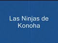 las ninjas de konoha