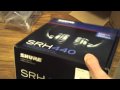 Shure srh440 Unboxing & First impressions