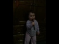 Madelynn singing with Maya