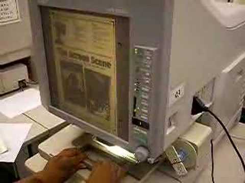 Utilizare scanner microfilme MS 6000 MK II