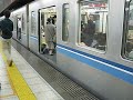 茅場町駅で撮影しました。 05系14編成は、三菱製GTO‐VVVFで南北線の9000系電車を使われています。 ワイドドア車。