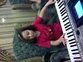 عبير ارناؤوط اصغر عازفة اورغ فنانه والله فنانه