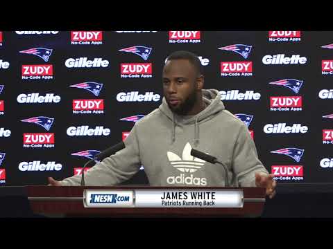 Video: James White on how Patriots offense can improve against Jets
