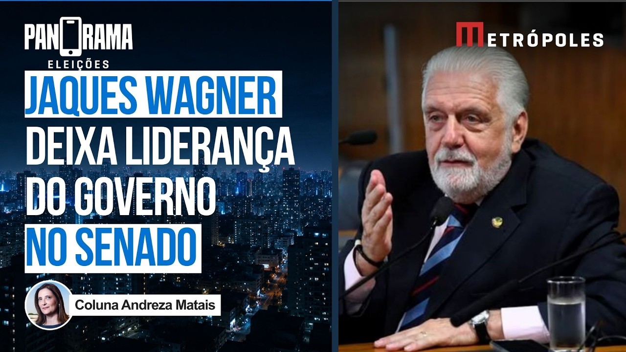 Após conversa com Lula, Jaques Wagner deixa liderança do governo no Senado Federal