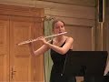 Bohuslav Martin?: Sonata for flute and piano, 2nd movement