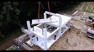 video thumbnail [SMART PC] Impact Pressure Shock Wave Dispersion Blocking Function Concrete Wall System youtube