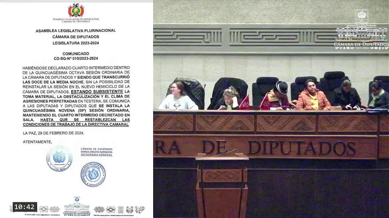 59a Sesión Ordinaria - 29/02/24