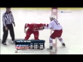 Derek Dorsett vs Jonathan Ericsson Oct 21, 2011