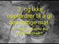 Norsk Koran Kap. 107 Al Maun (Håndsrekningen) ayat 1-7