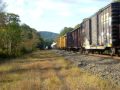CSX Q433 blows through Iona Island