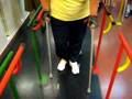 Caminando con canadienses con mi kinesiologa Alicia, en Ulme