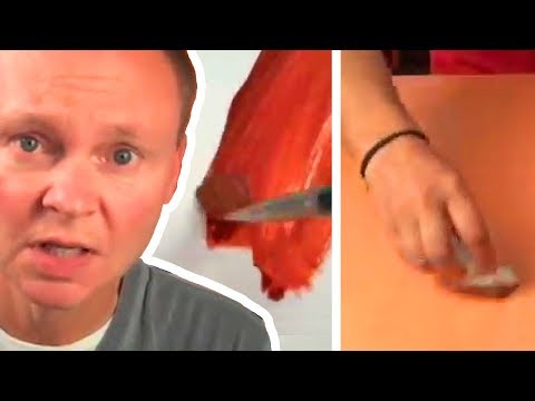 how to oil paint on canvas