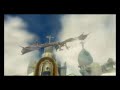 Link gets shot out of a cannon
