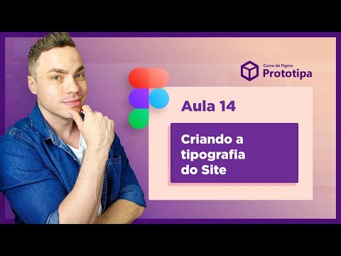 Definindo a Escala Tipográfica do site no Figma |  | Curso de Figma 2023 - Aula 14