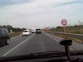 driving from guardamar to la marina n332