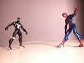 Spiderman vs Venom Spidey stop motion