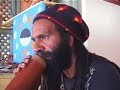 Didgeridoo player in Cairns, Australia