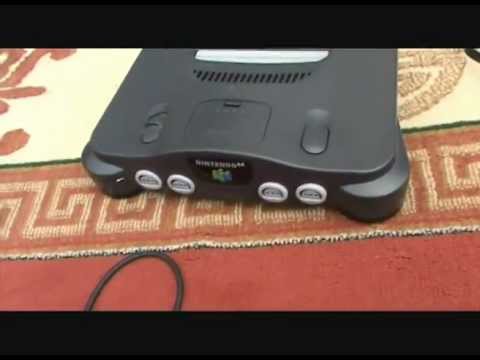 how to connect nintendo 64 to tv