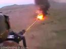 Huey atack with minigun Huey atack with minigun