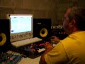 David Farlow in his studio @ portamento David Farlow in his studio @ portamento