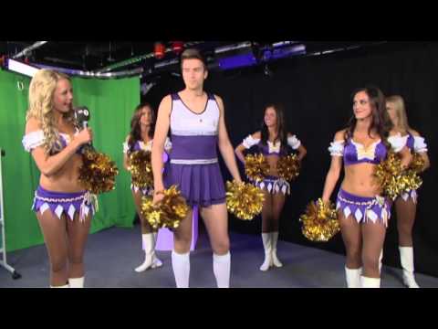 Greg's Surprise - The Minnesota Vikings cheerleaders