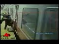 Mujer queda atascada en metro de Boston