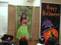 子供英語自己紹介スピーチ・ハロウィンパーティー仮装コンテスト・リロ＆スティッチ