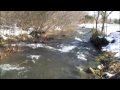 Snow Thaw On The Rockfish River - Nelson County, VA