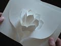 ROSE- Easy to Make Pop-up Card