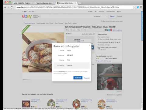 how to bid on items on ebay