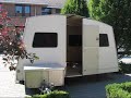Rapido folding caravan setup