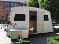 Rapido folding caravan setup
