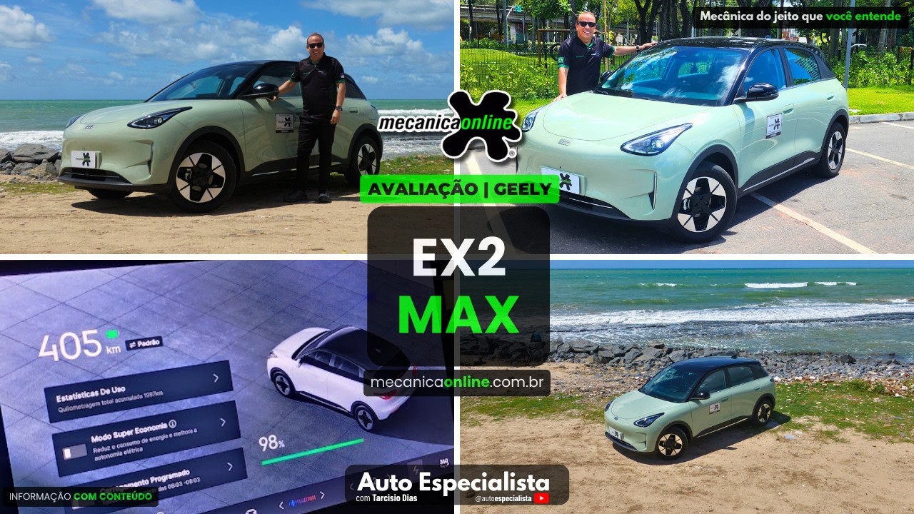 Avaliação: Geely EX2 Max ou rivais? Vale a pena pagar R$ 136.800 no compacto chinês?