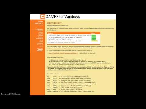 how to set phpmyadmin password in xampp