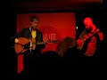 tom brosseau playing at club passim - matt bauer on banjo