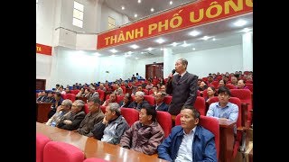 Đại biểu Quốc hội khóa XIV tiếp xúc cử tri thành phố Uông Bí