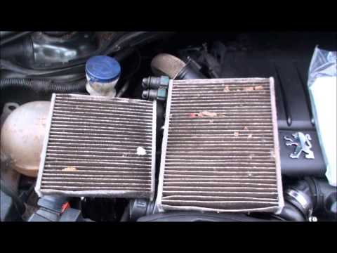 Wymiana filtrów kabiny Peugeot 207 – How to change air filter in Peugeot