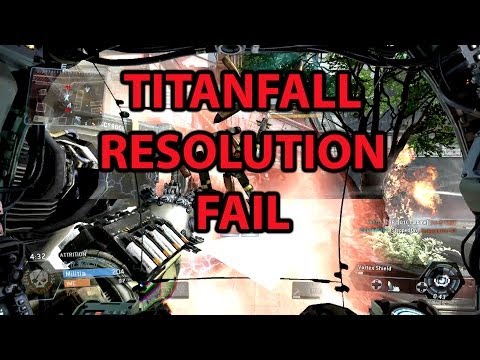 RESOLUTION - Titanfall 792p Pathetic Resolution and so it came to pass that Titanfall was launched on the world at barely above 720p, but don't worry, Titanfall devs say ...