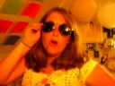 Angelika pretanding to be me.