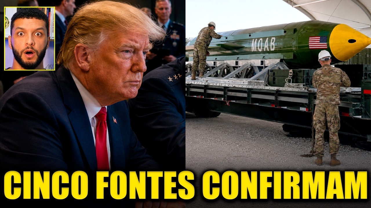 Trump Planeja usar BOMBA tática no Irã?! Pentágono redige estratégia nuclear para guerra