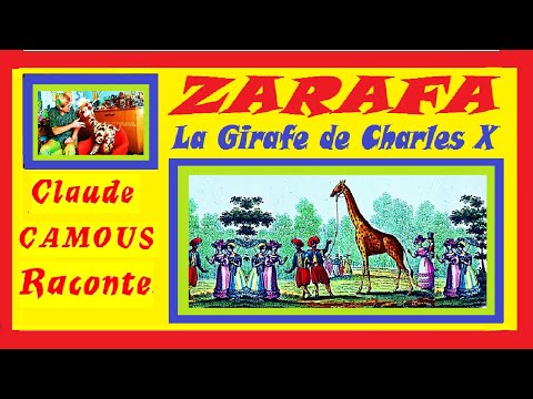 ZARAFA « Claude Camous Raconte » La Girafe de Charles X 
