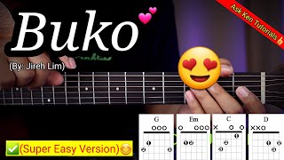 Buko - Jireh Lim (Easy Chords)😍  Guitar Tutoria