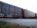 CP 185 auto train in Goodview, MN 9-29-08
