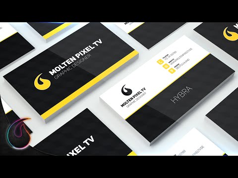 Visitenkarte erstellen | Photoshop Tutorial | [Full-HD] | Molten Pixel TV